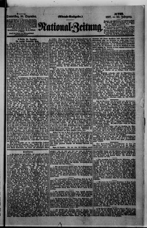 National-Zeitung vom 30.12.1897