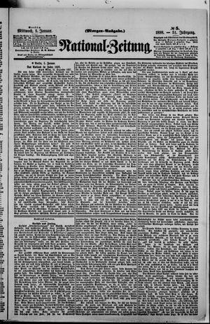 Nationalzeitung on Jan 5, 1898
