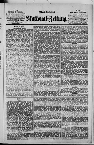 Nationalzeitung vom 07.01.1898
