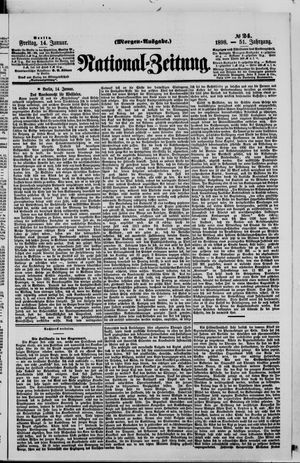 National-Zeitung vom 14.01.1898