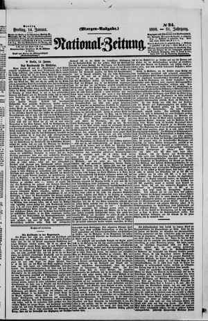 Nationalzeitung on Jan 14, 1898