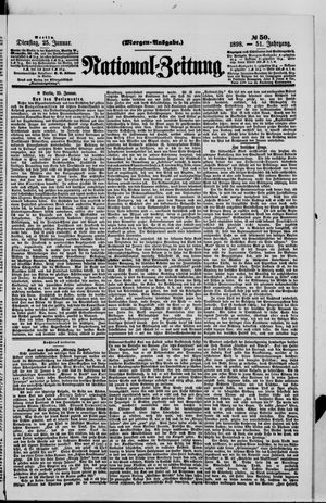 Nationalzeitung on Jan 25, 1898
