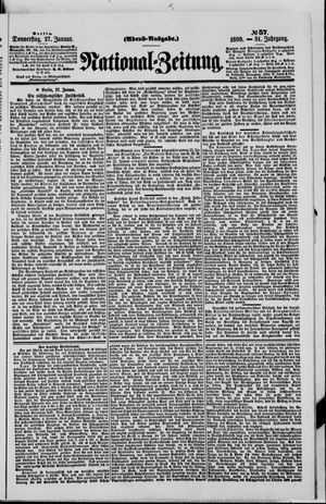 Nationalzeitung vom 27.01.1898
