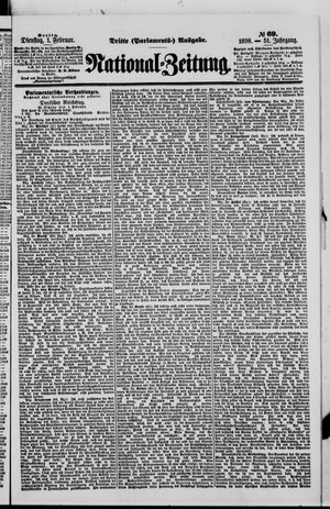 Nationalzeitung on Feb 1, 1898
