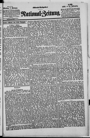 Nationalzeitung vom 07.02.1898
