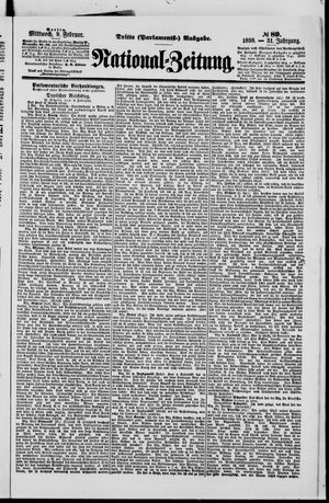 Nationalzeitung on Feb 9, 1898
