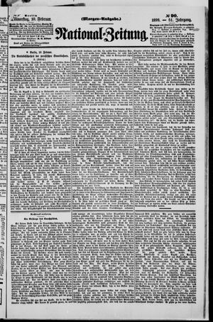 Nationalzeitung on Feb 10, 1898