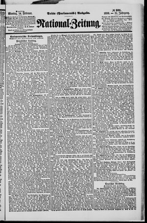 Nationalzeitung vom 14.02.1898
