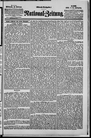 Nationalzeitung on Feb 16, 1898