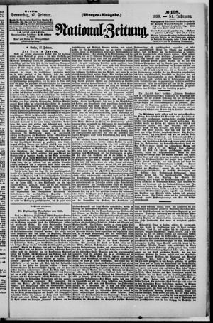 Nationalzeitung on Feb 17, 1898