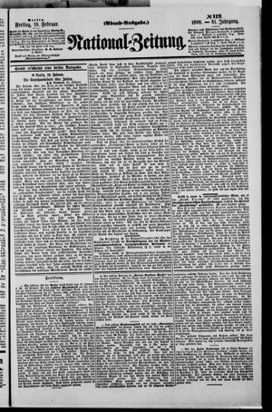 Nationalzeitung vom 18.02.1898