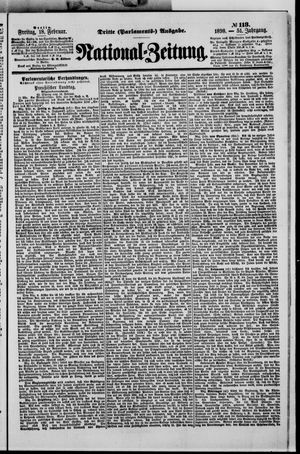 Nationalzeitung vom 18.02.1898