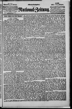 National-Zeitung vom 19.02.1898