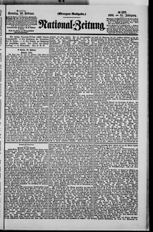Nationalzeitung on Feb 20, 1898
