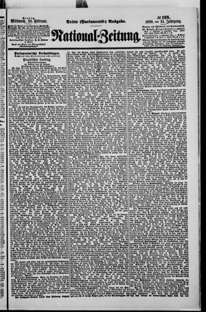 Nationalzeitung vom 23.02.1898