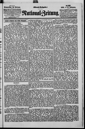 Nationalzeitung vom 24.02.1898