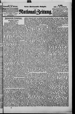 Nationalzeitung vom 24.02.1898