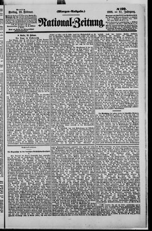 Nationalzeitung vom 25.02.1898