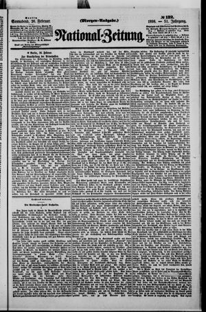 Nationalzeitung vom 26.02.1898