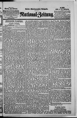 Nationalzeitung vom 28.02.1898