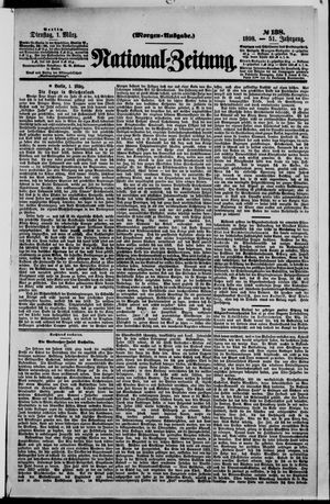 Nationalzeitung vom 01.03.1898