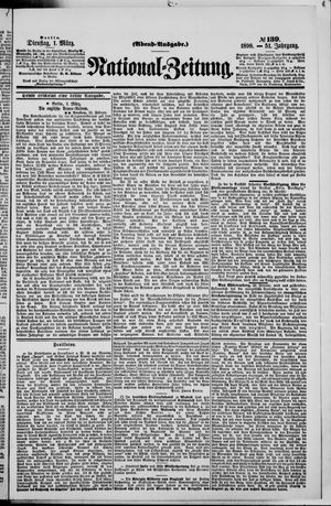 Nationalzeitung vom 01.03.1898