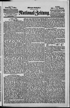 Nationalzeitung vom 03.03.1898