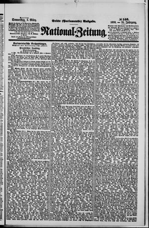 Nationalzeitung vom 03.03.1898