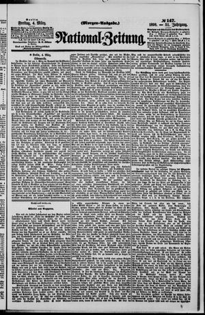 Nationalzeitung vom 04.03.1898