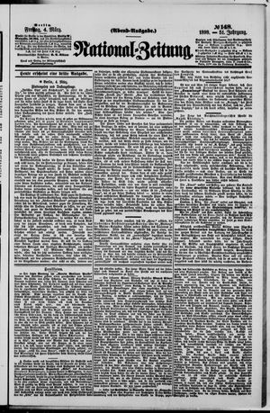Nationalzeitung vom 04.03.1898