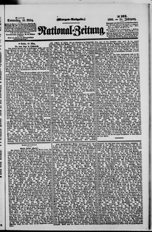 Nationalzeitung on Mar 10, 1898