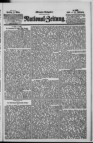 Nationalzeitung vom 11.03.1898