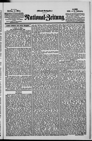 Nationalzeitung on Mar 11, 1898