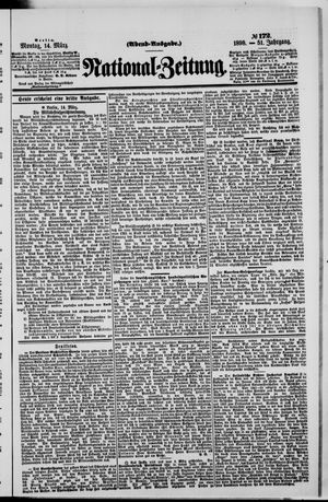 Nationalzeitung vom 14.03.1898