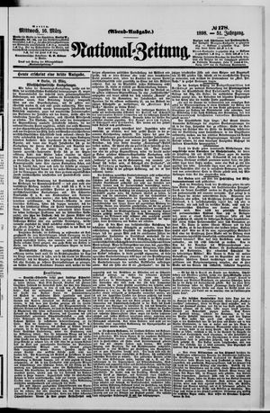 Nationalzeitung vom 16.03.1898