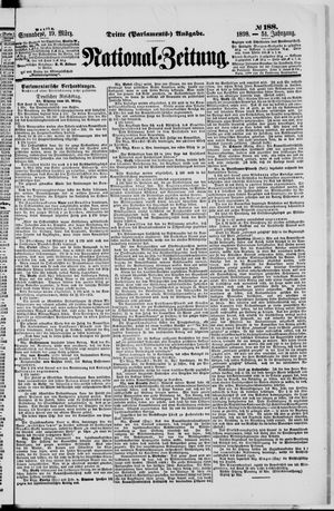 Nationalzeitung vom 19.03.1898