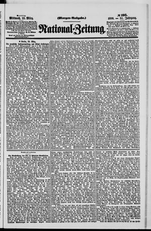 Nationalzeitung vom 23.03.1898