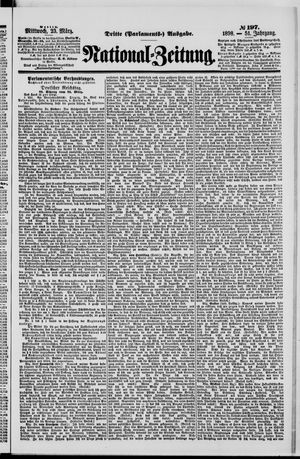 Nationalzeitung on Mar 23, 1898