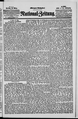 Nationalzeitung on Mar 25, 1898