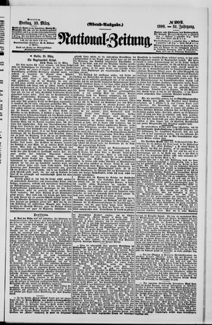 Nationalzeitung vom 25.03.1898