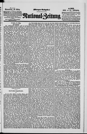 Nationalzeitung vom 26.03.1898
