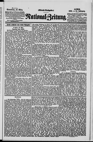 Nationalzeitung on Mar 26, 1898