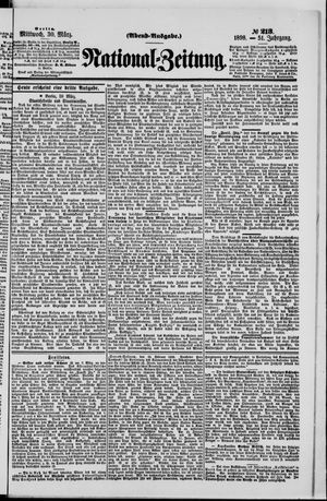 Nationalzeitung on Mar 30, 1898