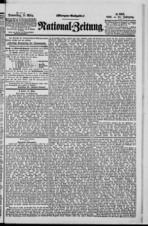 National-Zeitung vom 31.03.1898