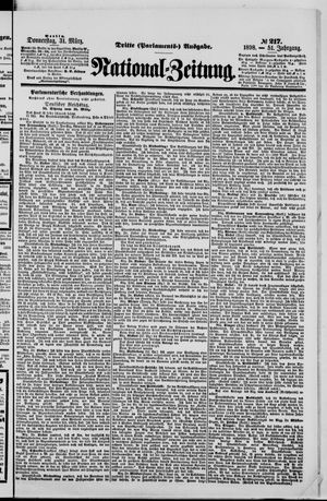 National-Zeitung vom 31.03.1898