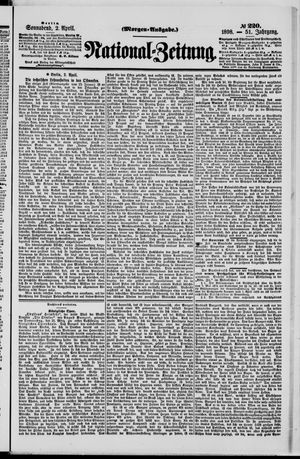 Nationalzeitung on Apr 2, 1898