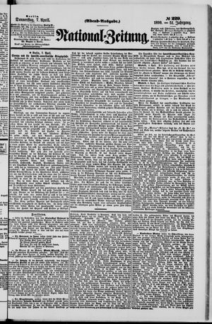 Nationalzeitung on Apr 7, 1898