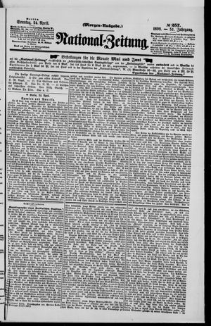 National-Zeitung vom 24.04.1898