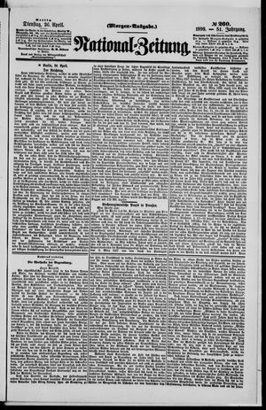 National-Zeitung vom 26.04.1898