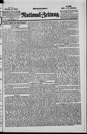 National-Zeitung vom 26.04.1898
